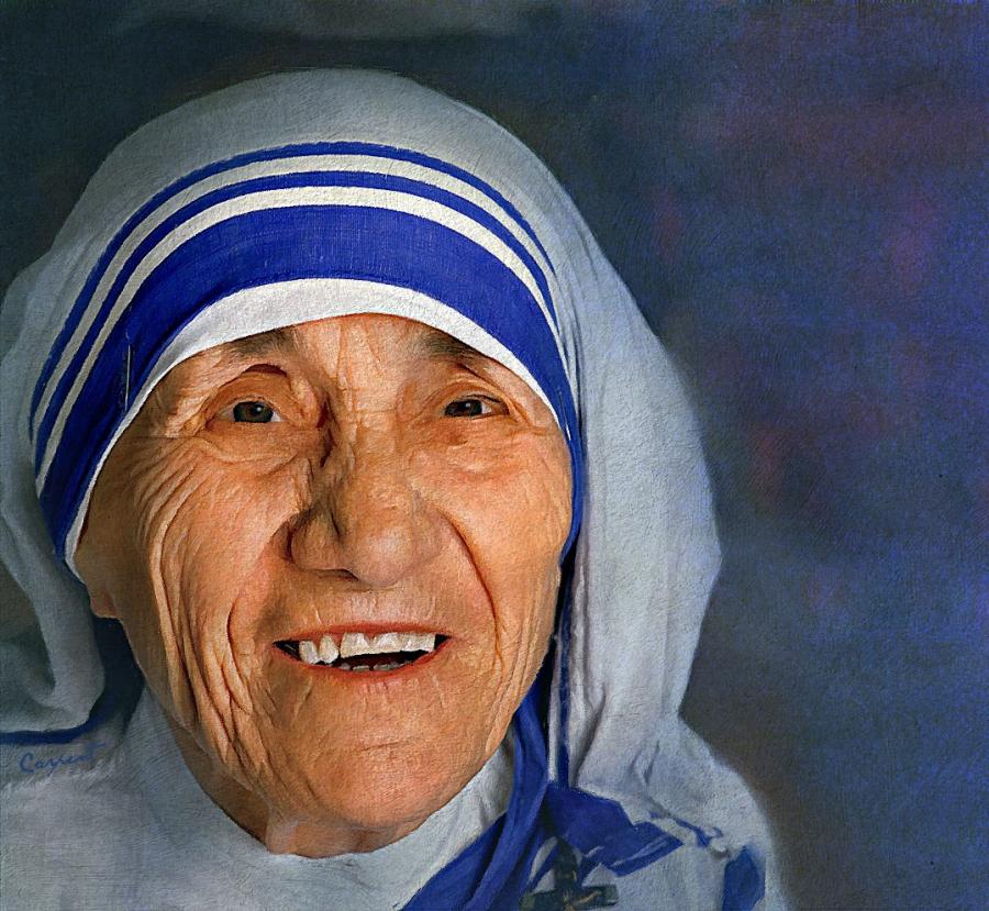 Mother Teresa had clarity in vision, ambition, determination, a never give up attitude and the ability to inspire others to participate in her vision.